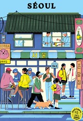 Hachette Puzzle Séoul 1000 Teile - Erwachsenenpuzzle