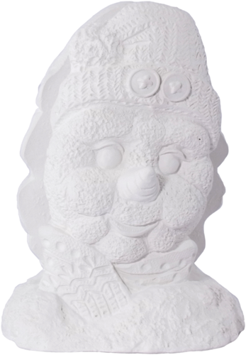 Ismare Keramik Serviettenhalter Weihnachtsmann und Schneemann