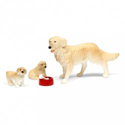 Lundby Set - Hond met puppy's