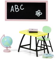 Lundby Puppenhaus Set - Schulzubehör für Rollenspiele