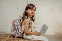 Pick & Pack Rucksack Alpaka S rosa Kinderrucksack nachhaltig 7L-3