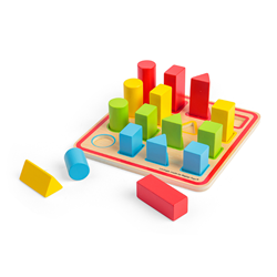 BigJigs Holzformpuzzle Lernspielzeug FSC Holz