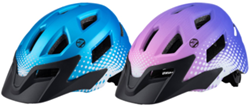 Six Peaks Kinder Fahrradhelm lila 52-56cm - Junior Helm Sicherheit