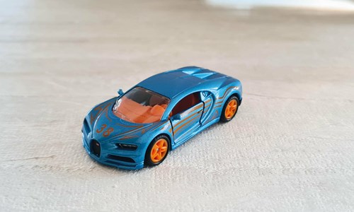 Siku Bugatti Chiron Spielzeugauto - Metallmodell schwarz metallic-2