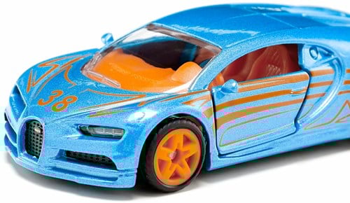 Siku Bugatti Chiron Spielzeugauto - Metallmodell schwarz metallic-2