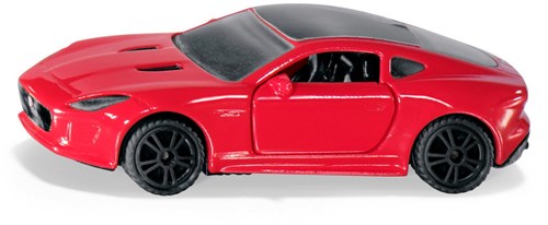 Siku Spielzeugauto Jaguar F-Type R - Metall Modellauto - schwarz rot-2