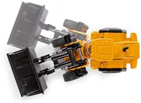 Siku Baufahrzeug JCB 457 Radlader 1:87 gelb schwarz Metall Kunststoff-3
