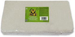 SIO-2 Ton mit Schamotte 10kg weiß - natürliche Töpferton für Kinder