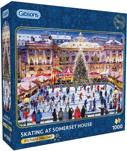 Gibsons Puzzle Skating at Somerset House - 1000 Teile Winter-2