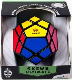 Recent Toys Denkspiel Skewb Ultimate Knobelwürfel 12 Farben