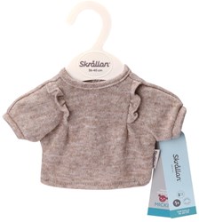Skrallan Puppenkleidung T-Shirt rosa für Puppen 36-40cm