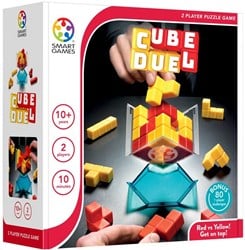 Smart Games strategisches 3D-Spiel Cube Duel für 2 Spieler