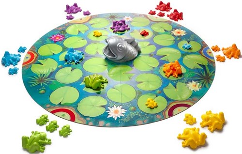 Smart Games Familienspiel Froggit strategisches Brettspiel 2-6 Spieler-2