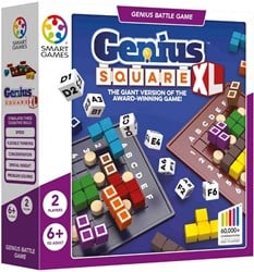 Smart Games Puzzlespiel Genius Square XL - Lern-Strategiespiel