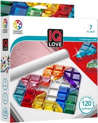 Smart Games IQ Love Denkspiel - 120 Herausforderungen - Reisespiel