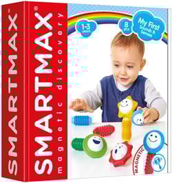 Smartmax Magnetspielzeug My First Sounds & Senses Bauset für Kinder