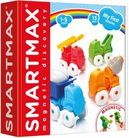 Smartmax magnetisches Konstruktionsspielzeug Fahrzeuge Set 13-teilig