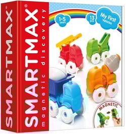 Smartmax magnetisches Konstruktionsspielzeug Fahrzeuge Set 13-teilig