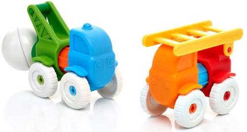 Smartmax magnetisches Konstruktionsspielzeug Fahrzeuge Set 13-teilig-3