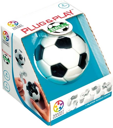 Smart Games Fußball Puzzle Plug & Play Ball - Fidget Toy Denkspiel