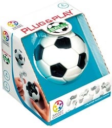 Smart Games Fußball Puzzle Plug & Play Ball - Fidget Toy Denkspiel