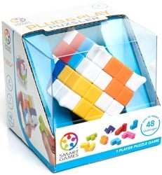 Smart Games Würfel Puzzle Plug & Play Puzzler - 48 Aufgaben - Fidget Spielzeug