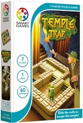 Smart Games Temple Trap Denkspiel - 60 Aufgaben - Puzzle für Kinder und Erwachsene