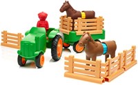 Smartmax magnetisches Traktor Spielzeug Set für Kinder-2
