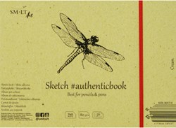 SMLT Skizzenbuch Album 24,5x17,6 cm creme 80g 36 Blatt Papier