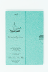 SMLT Skizzenblock Papierordner A4 90gr 120 Blatt für kreatives Zeichnen