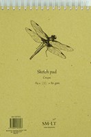 SMLT Skizzenbuch Ringbuch A4 Creme 100 Blatt 80gr Papier Zeichnen
