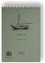 SMLT Skizzenbuch A4 Ringbuch 90g 120 Blatt Zeichenpapier
