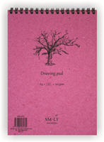 SMLT Ringbuch Zeichenblock A5 120gr 60 Blatt Skizzenpapier
