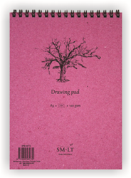 SMLT Ringbuch Zeichenblock A5 120gr 60 Blatt Skizzenpapier