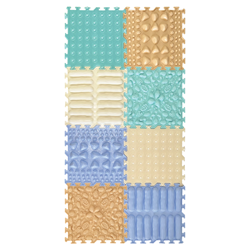 Ortoto Sensory Massage Puzzle Matten Gras Box 8 Stück