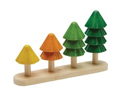 PlanToys Holzspielzeug Bäume sortieren & zählen