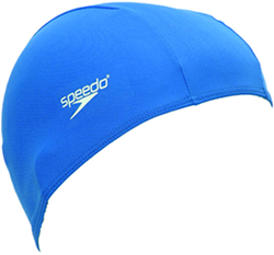 Speedo Badekappe Polyester Blau - Schwimmzubehör für Erwachsene