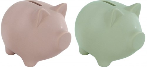 Planet Happy Sparschwein Keramik Multicolor Kinderspielzeug
