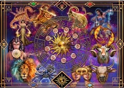 Trefl Puzzle - Spiral Tierkreiszeichen - 1040 Teile Astrologie