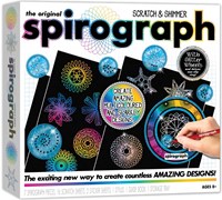 SPIROGRAPH SCRATCH AND SHIMMER