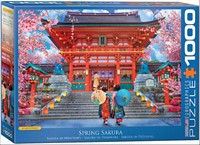 Eurographics Puzzle Asia House - David McLean - 1000 Teile-2
