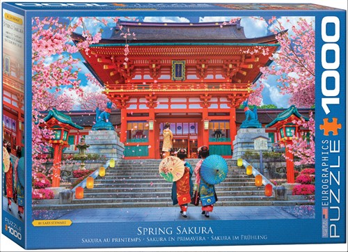 Eurographics Puzzle Asia House - David McLean - 1000 Teile-2