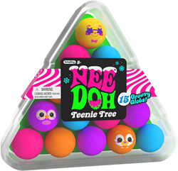 NeeDoh >Squishmas Teenie Tree - 15 Pack Nee-Doh