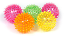 Sensory Toys UV Spikey Ball - Multi -