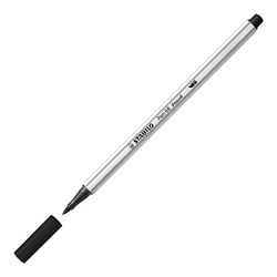 Stabilo Premium-Pinsel-Filzschreiber Pen 68 brush schwarz für Brushlettering