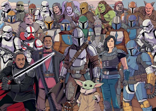 Ravensburger Star Wars Mandalorian - 1000 Teile