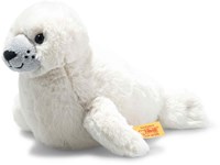 Steiff Kuscheltier Soft Cuddly Friends Aro howler weiß - 20 cm Plüsch