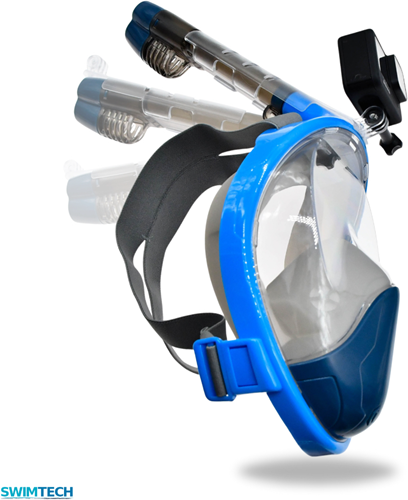 SwimTech Full Face Schnorchelmaske - Erwachsene