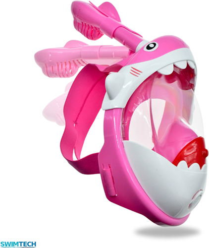 SwimTech Full Face Schnorchelmaske - Kinder