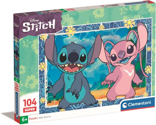 Clementoni Puzzle Stitch - Disney Kinderpuzzle 104 Teile Karton-2